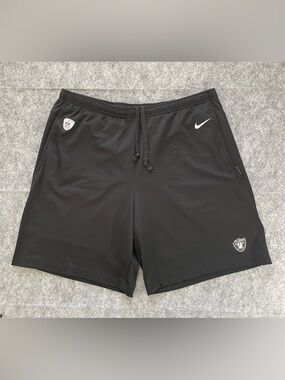 Las Vegas Raiders Nike NFL On Field Training Shorts Mens XXL Dri-Fit Football